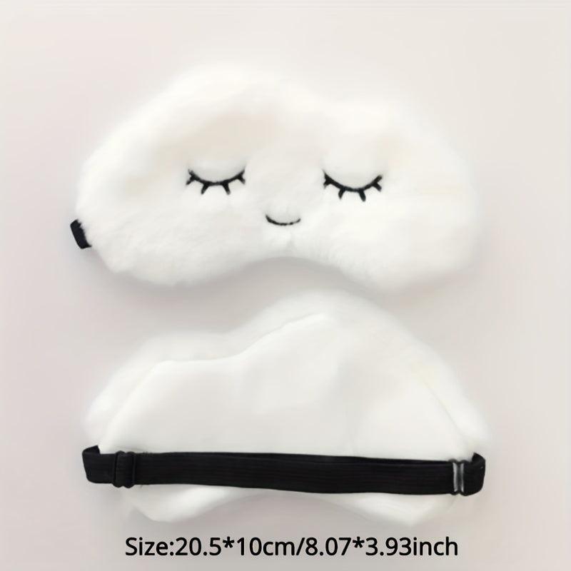 Soft Eye Masks Blindfold Cartoon Cloud Eye Mask Sleeping Aid Gift