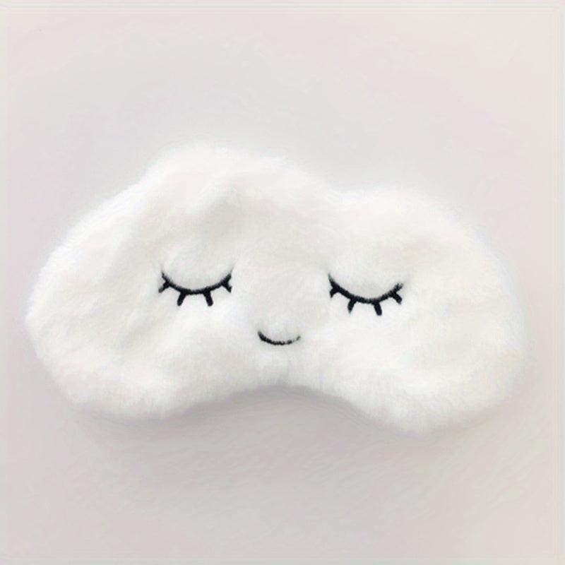 Soft Eye Masks Blindfold Cartoon Cloud Eye Mask Sleeping Aid Gift