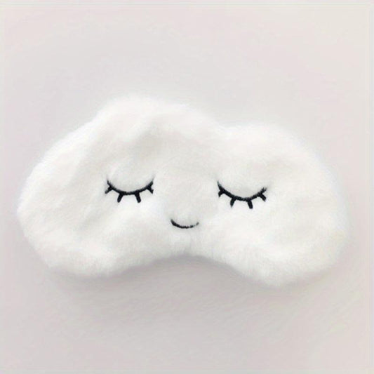Soft Eye Masks Blindfold Cartoon Cloud Eye Mask Sleeping Aid Gift