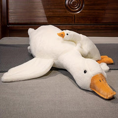 Adorable Goose Plush Pillow Soft & Cuddly Stuffed Animal Toy Halloween Christmas