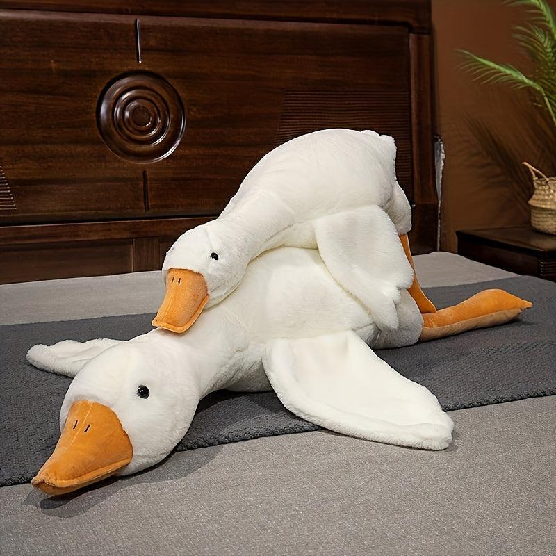 Adorable Goose Plush Pillow Soft & Cuddly Stuffed Animal Toy Halloween Christmas