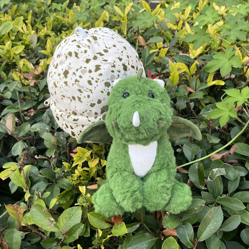 2-In-1 Dinosaur Plush Egg Toy with Wings