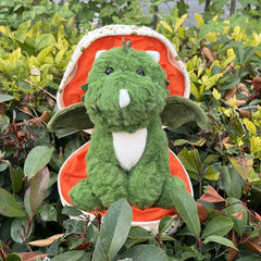 2-In-1 Dinosaur Plush Egg Toy with Wings