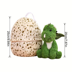 2-In-1 Dinosaur Plush Egg Toy with Wings