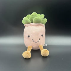 Succulent Plants Soft Toy for Kids - Plush Potted Doll Decor