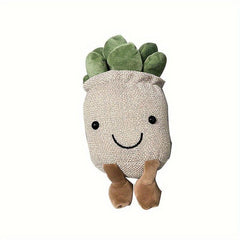 Succulent Plants Soft Toy for Kids - Plush Potted Doll Decor