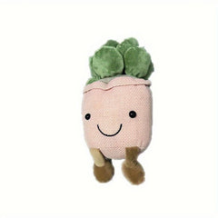 Succulent Plants Soft Toy for Kids - Plush Potted Doll Decor