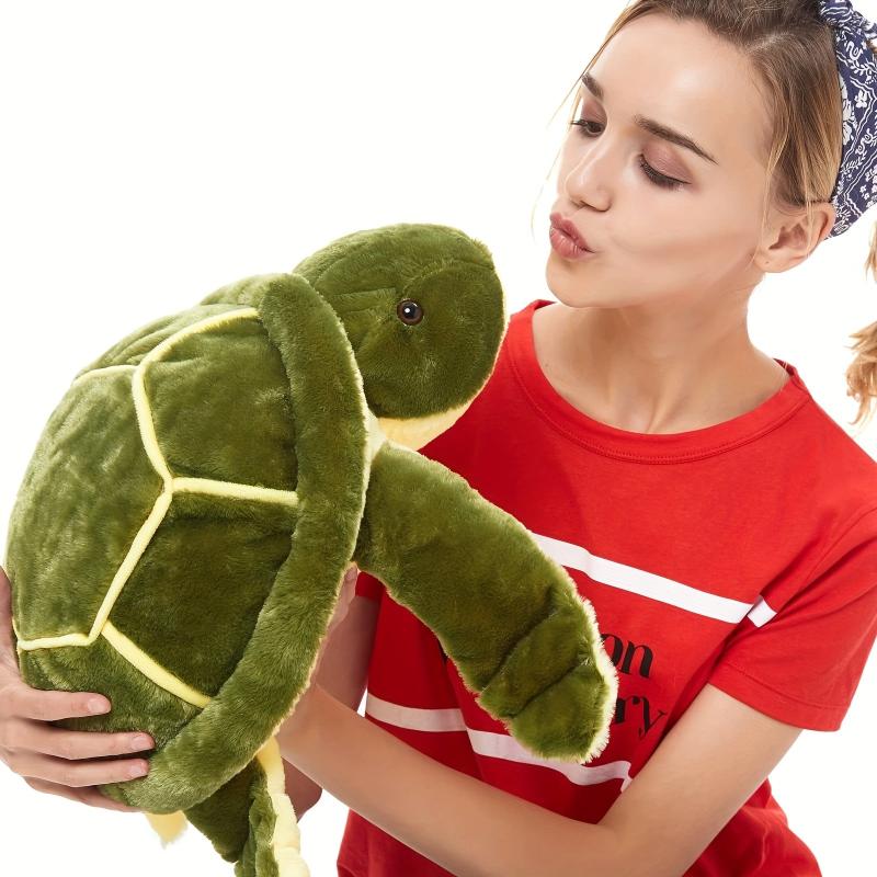 Big Plush Eyes Sea Turtle Plush Animal Toy