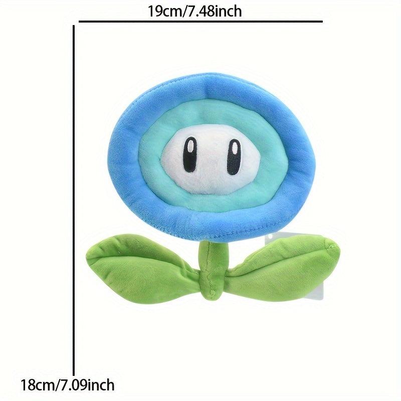 18cm Orange Sunflower Plush Toy Cartoon Flower Plush Toy