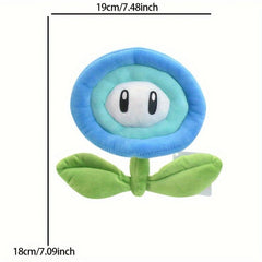 18cm Orange Sunflower Plush Toy Cartoon Flower Plush Toy