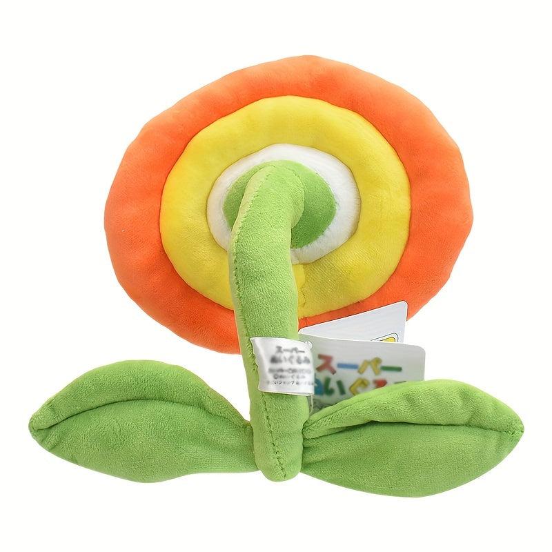 18cm Orange Sunflower Plush Toy Cartoon Flower Plush Toy
