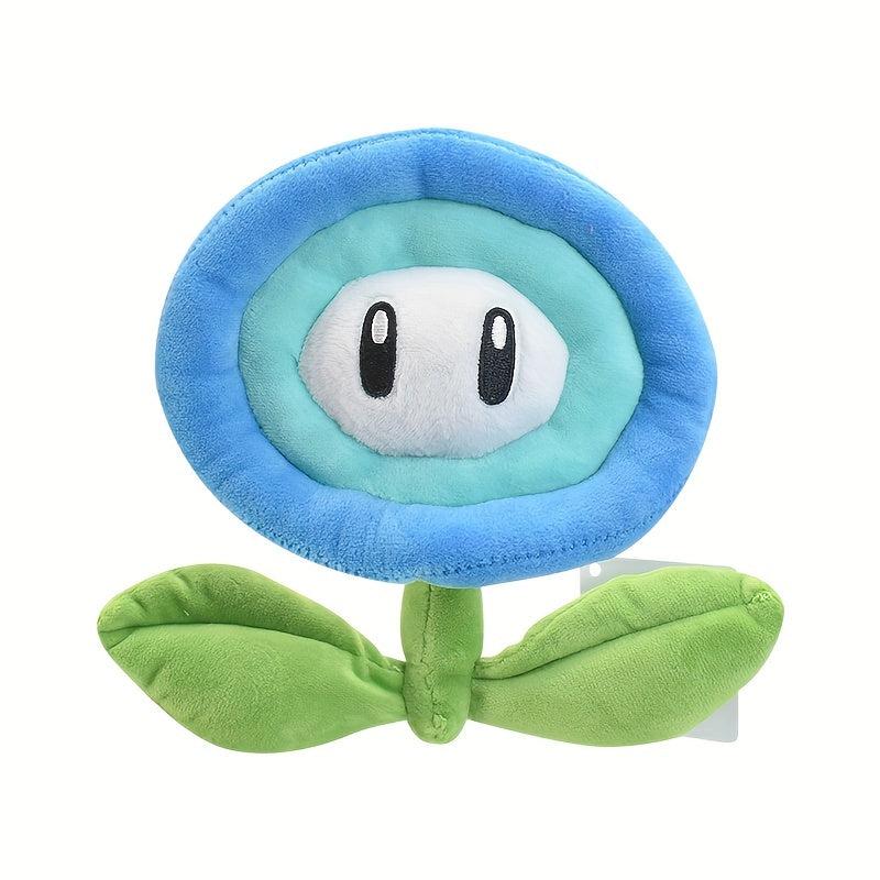 18cm Orange Sunflower Plush Toy Cartoon Flower Plush Toy
