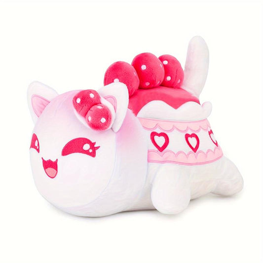 MeeMeow Chocolate Cake Cat Plush MeeMeows Cat Collection Gift For Fans