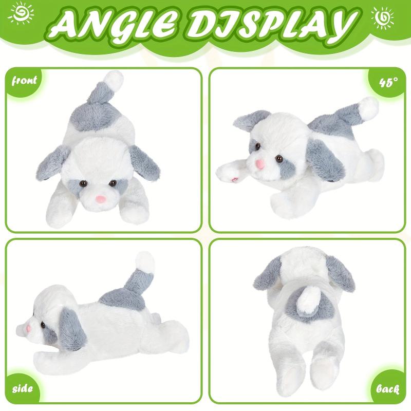 10in Glow Music Crawling Dog Plush Toy Soft Stuffed Animal Timer