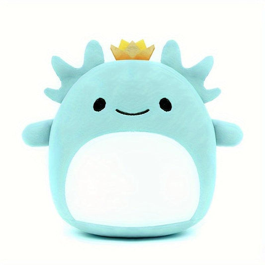 Axolotl Stuffed Animal Plush Toy & Squishy Plush Pillow Halloween