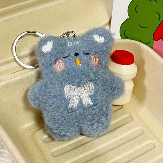 Little Bear Doll Keychain Clasp Doll Machine Wedding Throwing Gift