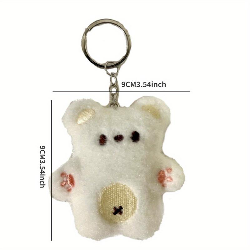 Little Bear Doll Keychain Clasp Doll Machine Wedding Throwing Gift