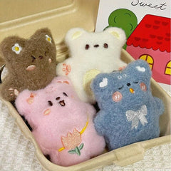 Little Bear Doll Keychain Clasp Doll Machine Wedding Throwing Gift