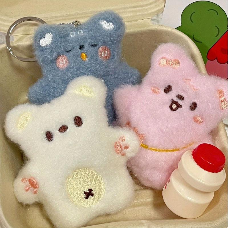 Little Bear Doll Keychain Clasp Doll Machine Wedding Throwing Gift
