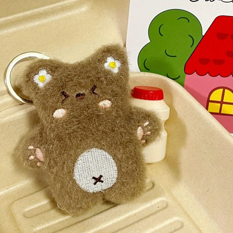 Little Bear Doll Keychain Clasp Doll Machine Wedding Throwing Gift