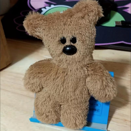 Mr Bean Teddy Bear Pendant with Squeaky Yellow Star