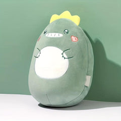 Dinosaur U Shaped Pillow Deformable Doll Soft Car Neck Support Cushion