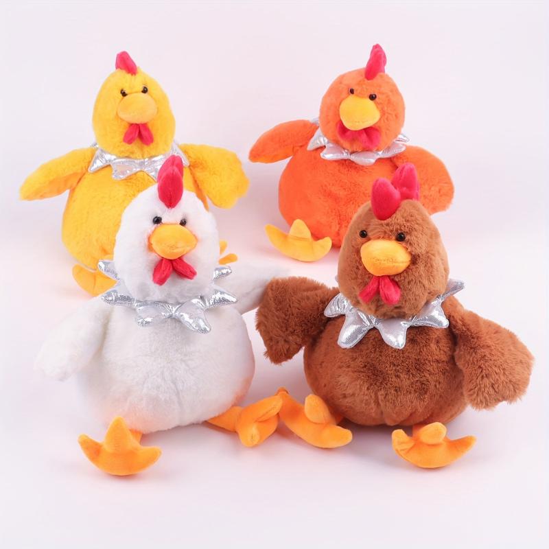 Funny Chicken Plush Toy Soft Stuffed Animal for Kids