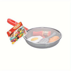 8pcs Kitchen Toy Set Simulation Cookware Pot Pan Cooking Play House Toy