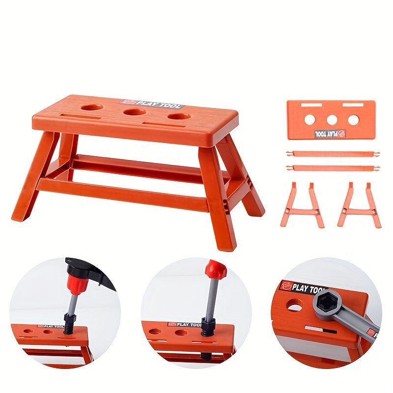 Toolbox Set Simulation Repair Tools Screwdriver Repair Toys
