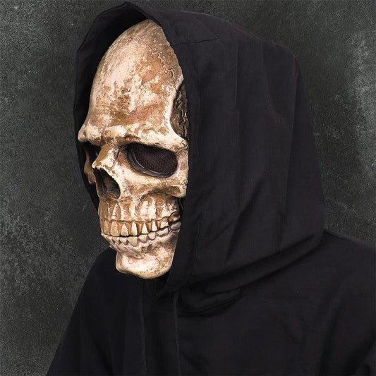 Creepy Skull Mask Halloween Horror Latex Helmet Cosplay Party Props