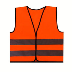 Kids Safety Vest Reflective Strips Grey Traffic Clothes