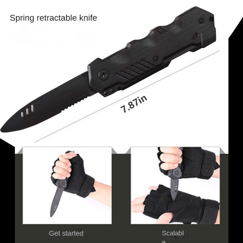 Shrink Toy with Stretchable Spring - Non injury Feature