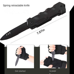 Shrink Toy with Stretchable Spring - Non injury Feature