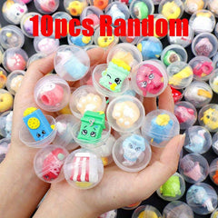 15pcs Transparent Twist Eggs Pencil Set Toy for Children