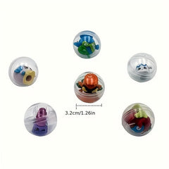 15pcs Transparent Twist Eggs Pencil Set Toy for Children