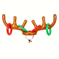 Inflatable Antlers & Circles Set for Holiday Party Costume