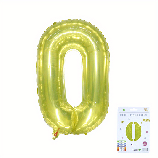 81 28cm Foil Number Balloons Wedding Birthday Party Decoration Balloons