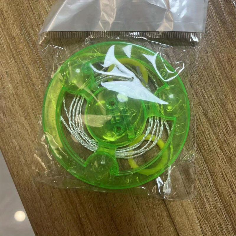 15pcs Multicolor Luminous Pull Line Flywheel Toy - Party Favors