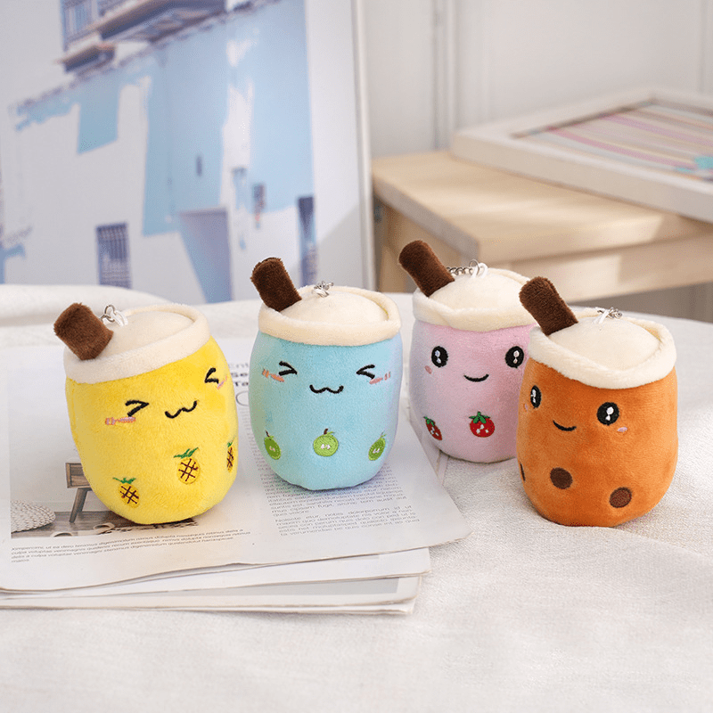 Fruit Milk Tea Cup Plush Doll - Easter & Mother's Gift
