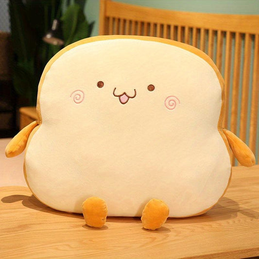 Plush Bread Pillow Simulation Food Toast Soft Doll Pillow Cushion