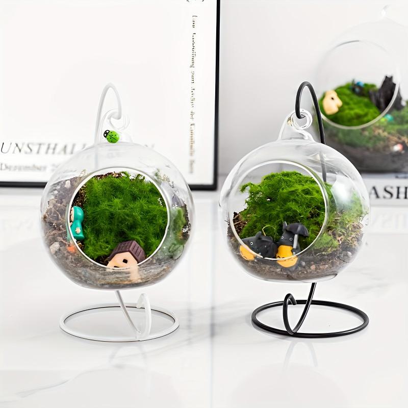 Metal Ornament Display Stand for Hanging Terrarium Plant Home Decor