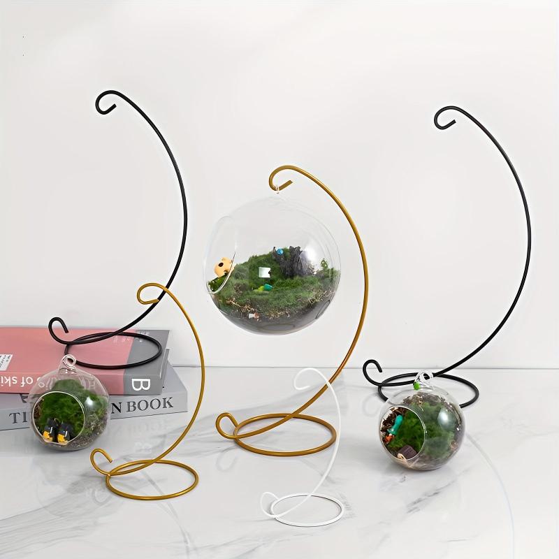 Metal Ornament Display Stand for Hanging Terrarium Plant Home Decor