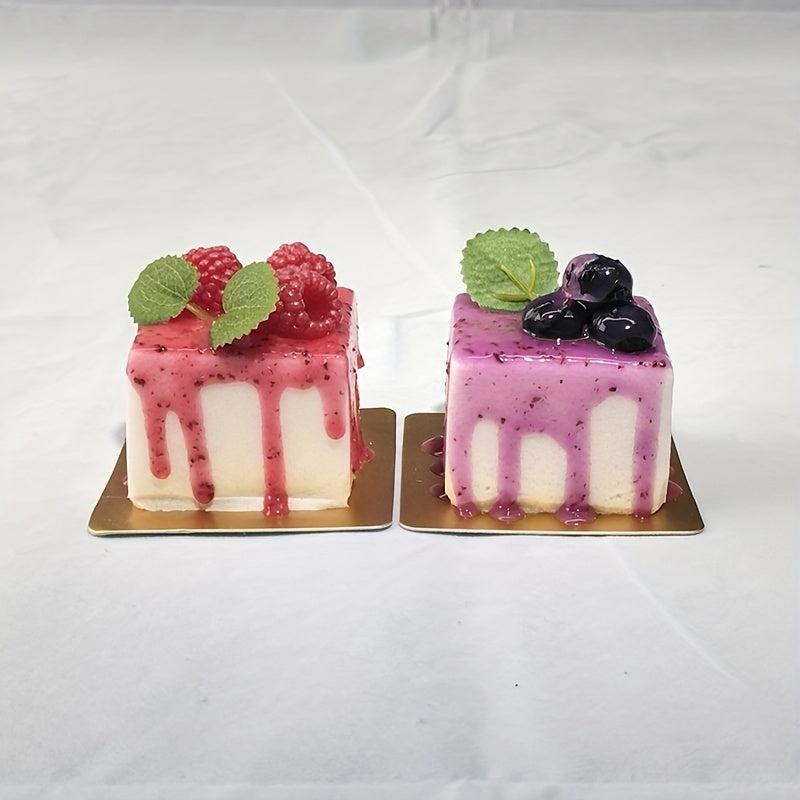 Fruit Mousse Cake Party Decoration Baking Shop Window Play Props