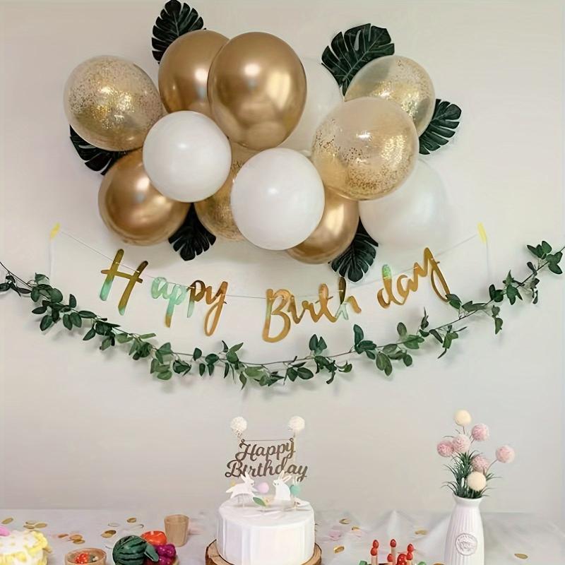18pcs Colorful Confetti Balloon Set for Birthdays Weddings Thanksgiving