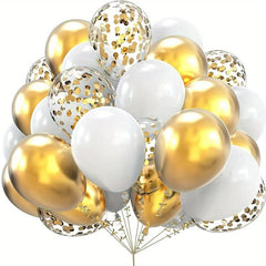 18pcs Colorful Confetti Balloon Set for Birthdays Weddings Thanksgiving