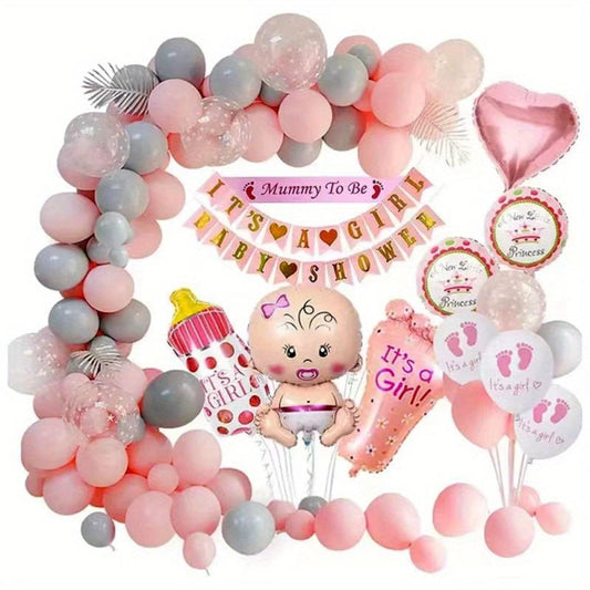 Girls Fairy Balloons Baby Shower Birthday Party Decorations