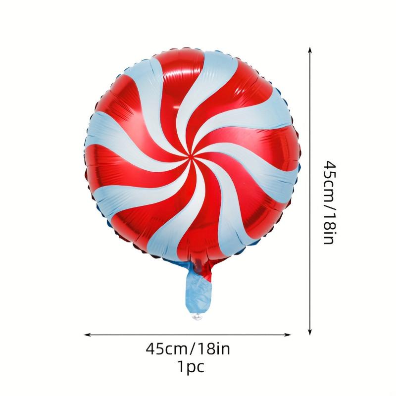Christmas Candy Foil Balloon 45 72 Cm Sweet Candy Party Balloon Decoration
