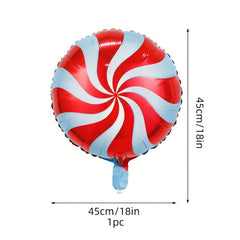 Christmas Candy Foil Balloon 45 72 Cm Sweet Candy Party Balloon Decoration