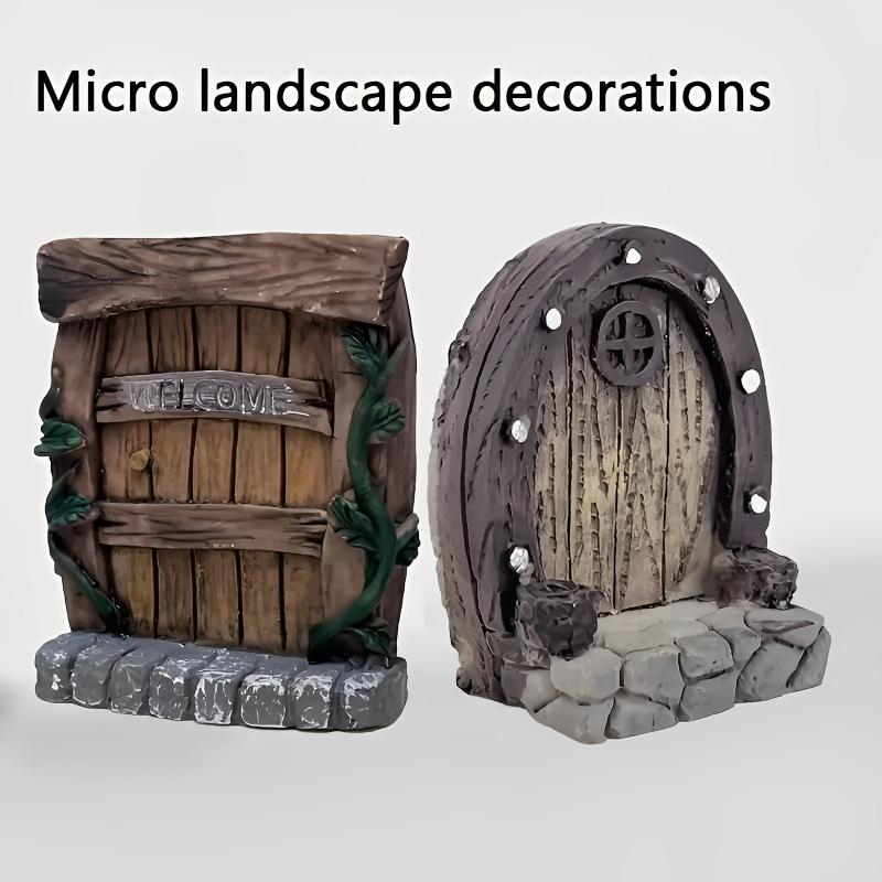 Mini Fairy Tale Garden Window Resin Mini Bonsai Character DIY Craft