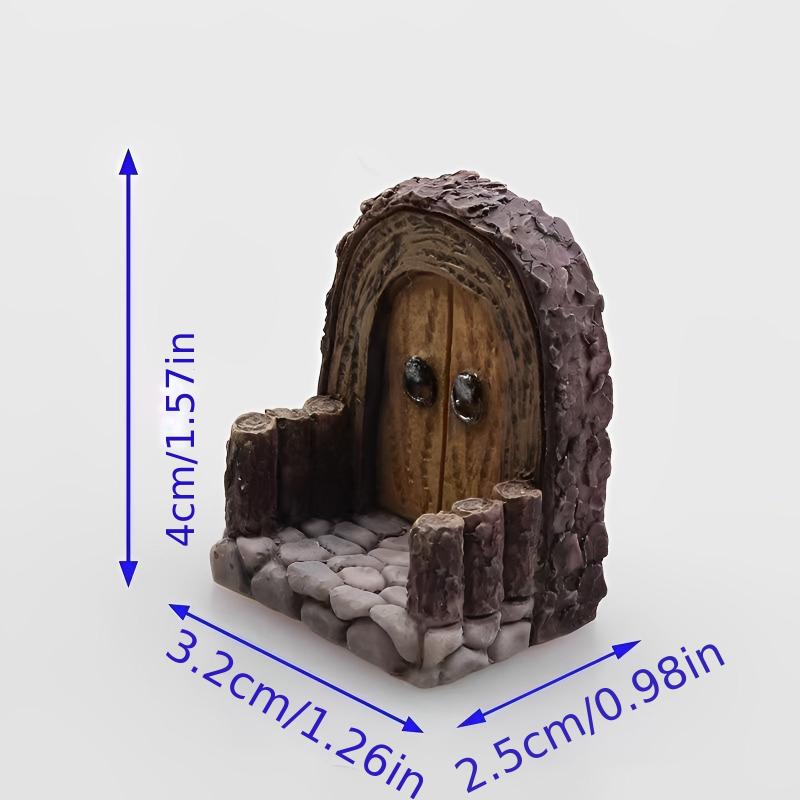 Mini Fairy Tale Garden Window Resin Mini Bonsai Character DIY Craft